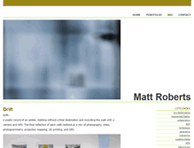 Tablet Screenshot of mattroberts.info